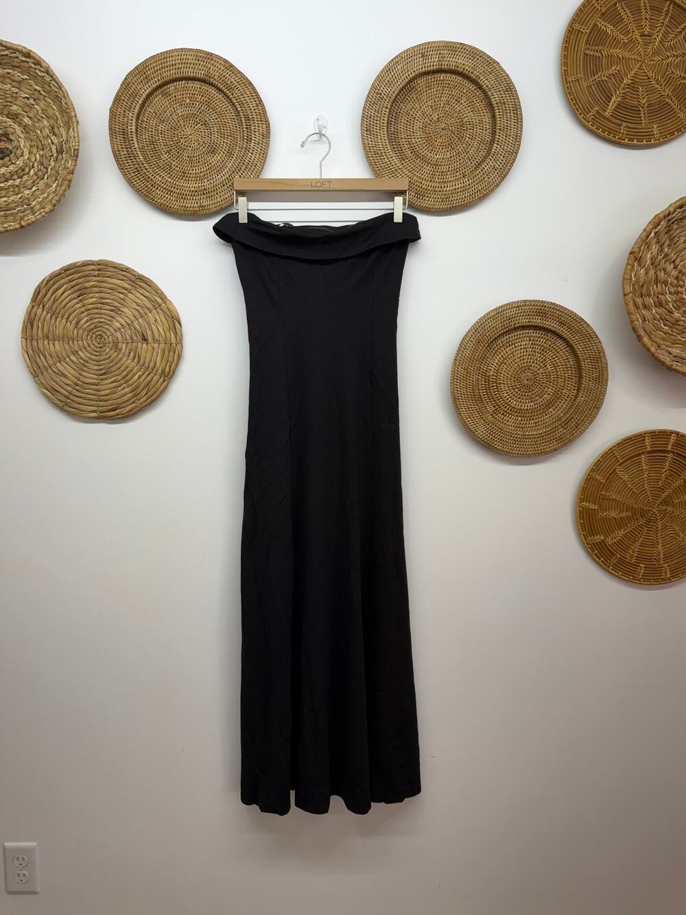 Rachel Zoe Strapless Maxi Dress Small